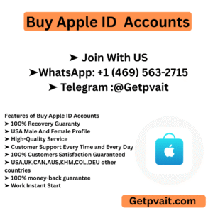 Buy Apple Id Accounts