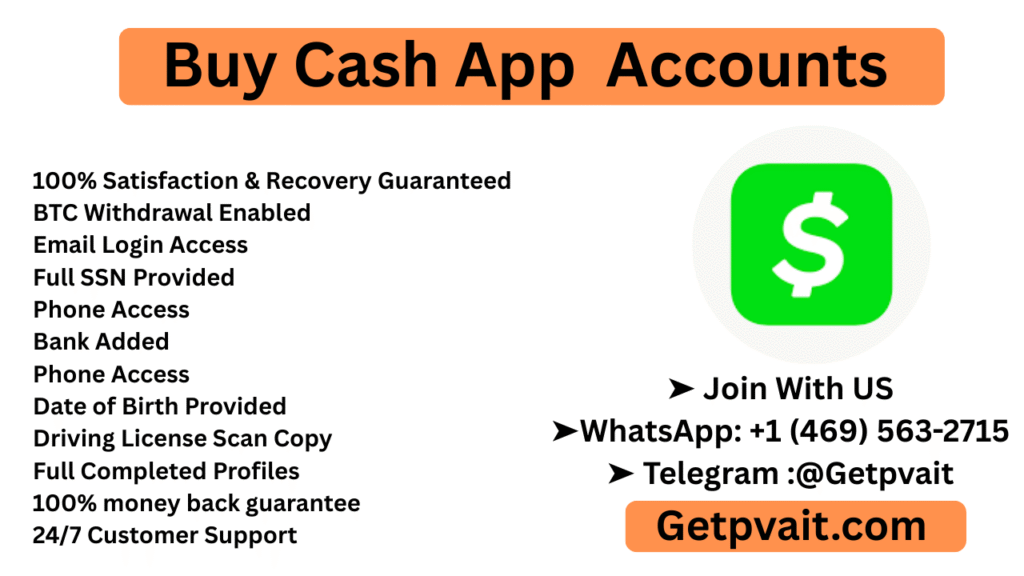 Buy Cash App Accounts